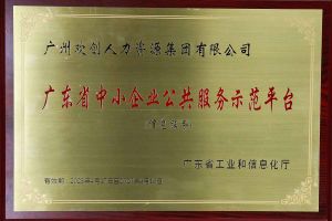 亚新(中国)有限公司集团被认定为2022年广东省中小企业公共服务示范平台